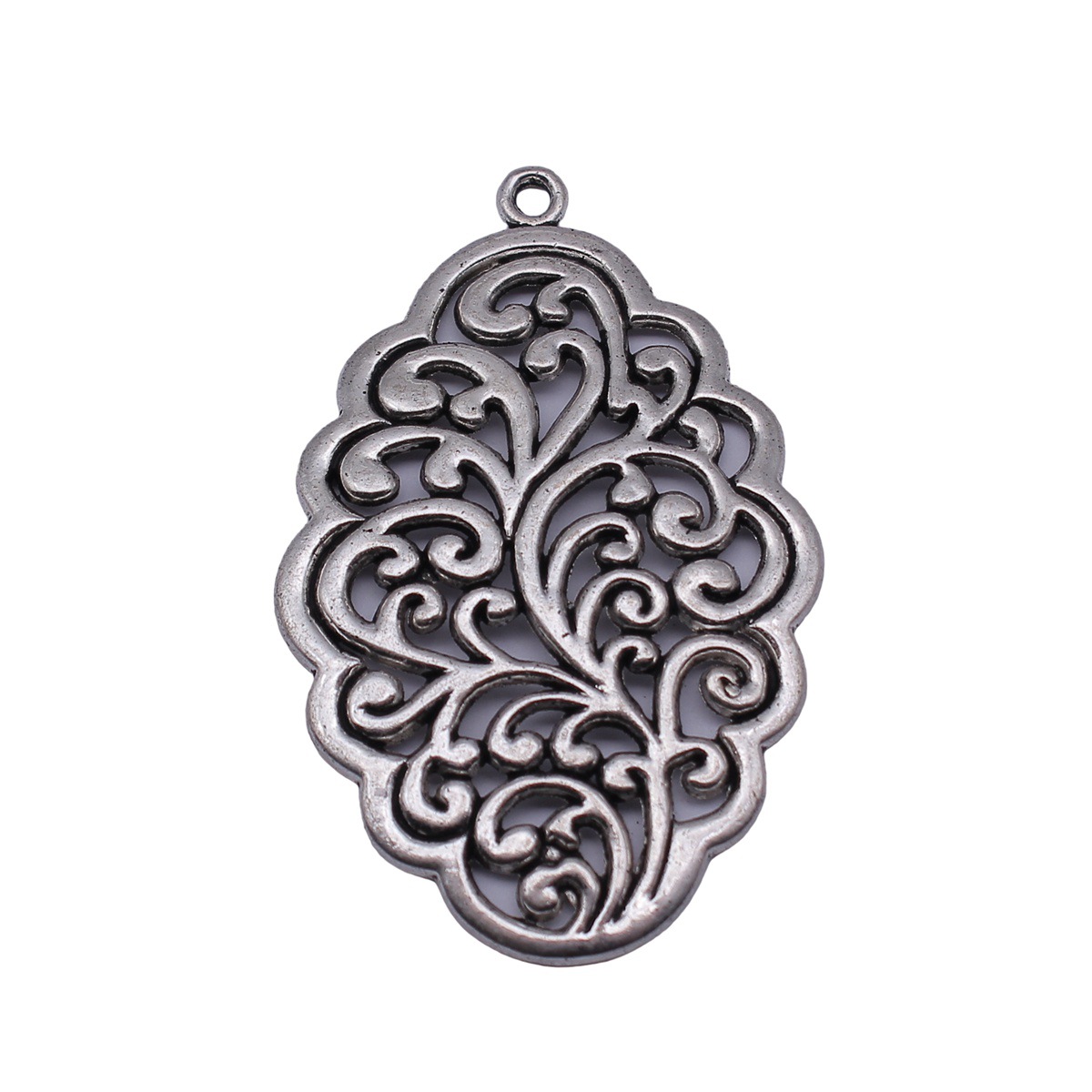 Ethnic Fashion Jewellery - Colgante Mandala Étnico Bohemio, Amuletos Flor