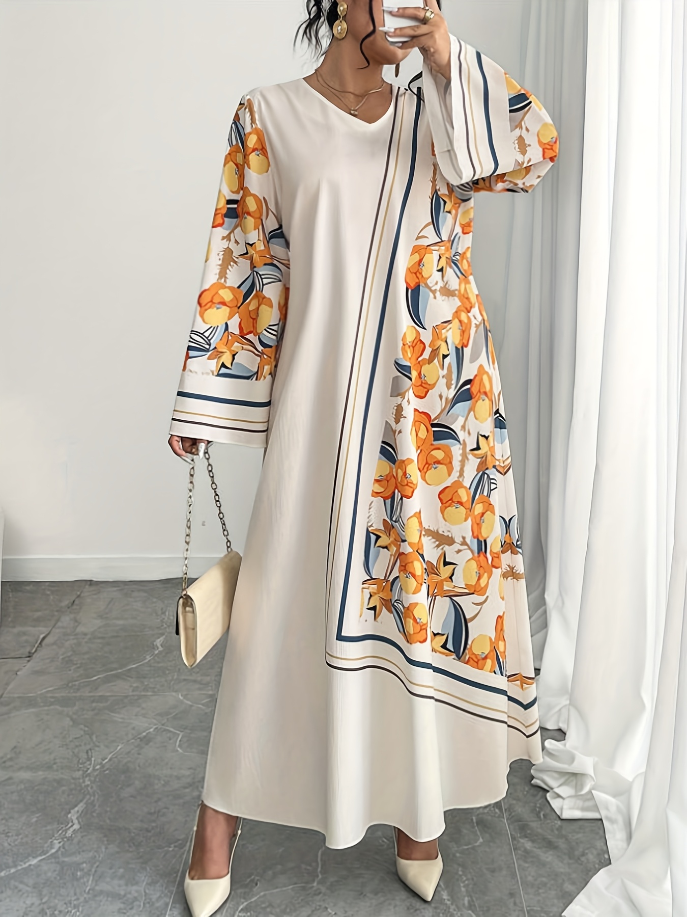 Ethnic Fashion Dress - Vestido Túnica de Moda para Mujer
