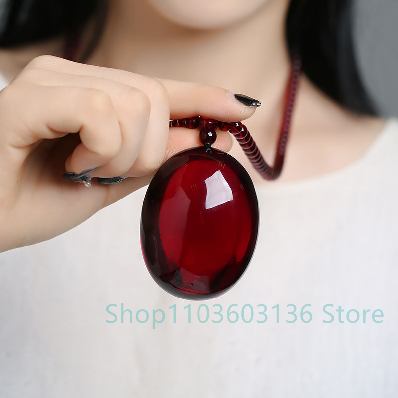 Ethnic Fashion Jewellery - Collar con colgante de cera de