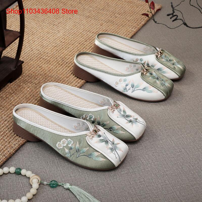 Nuevas Pantuflas Bordadas para - Ethnic Fashion In reseña y precio