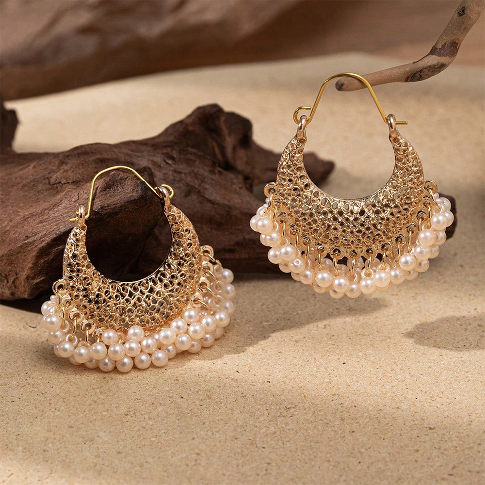 Pendientes indios huecos de Co - Ethnic Indian Fashion reseña y precio