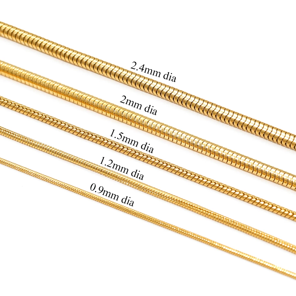 Cadenas de serpiente de acero  - Ethnic Fashion Jewellery reseña y precio