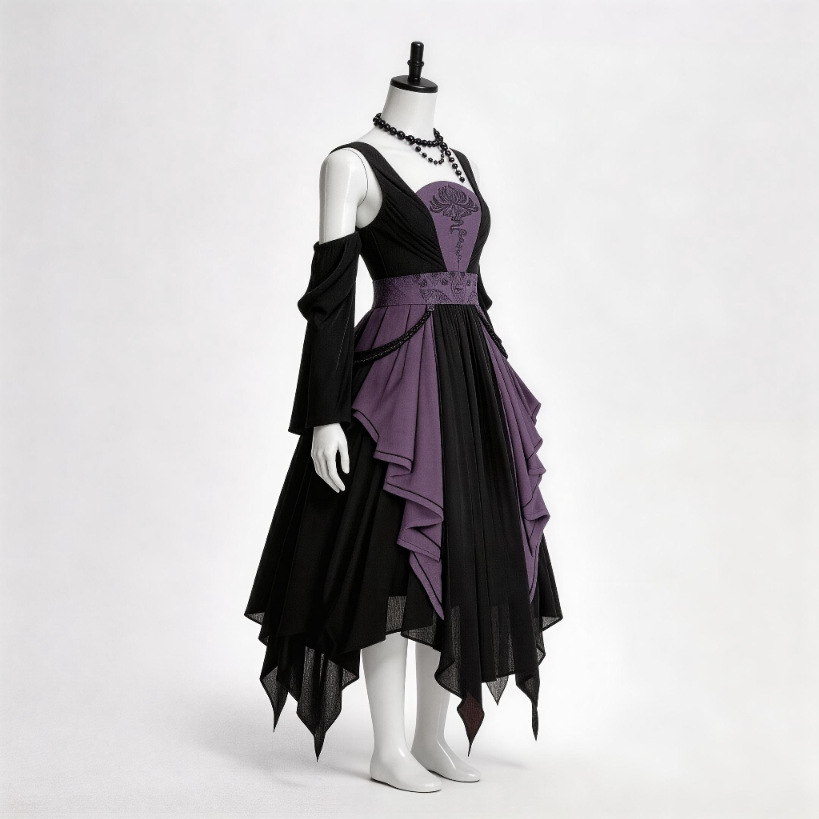 Falda de Disfraz de Bruja Esti - Ethnic Clothing & Online Fashion Store Khaadi Uk reseña y precio