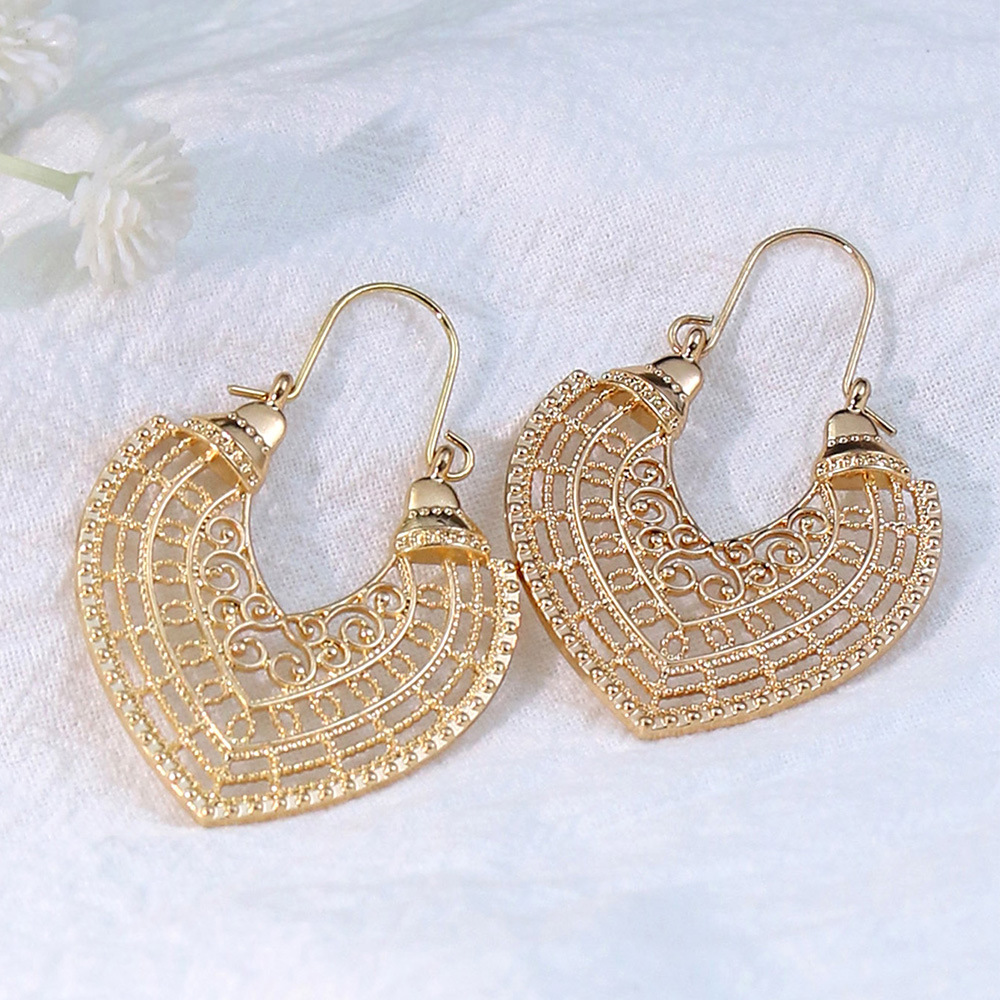 Pendientes colgantes de hojas  - Ethnic Indian Fashion reseña y precio
