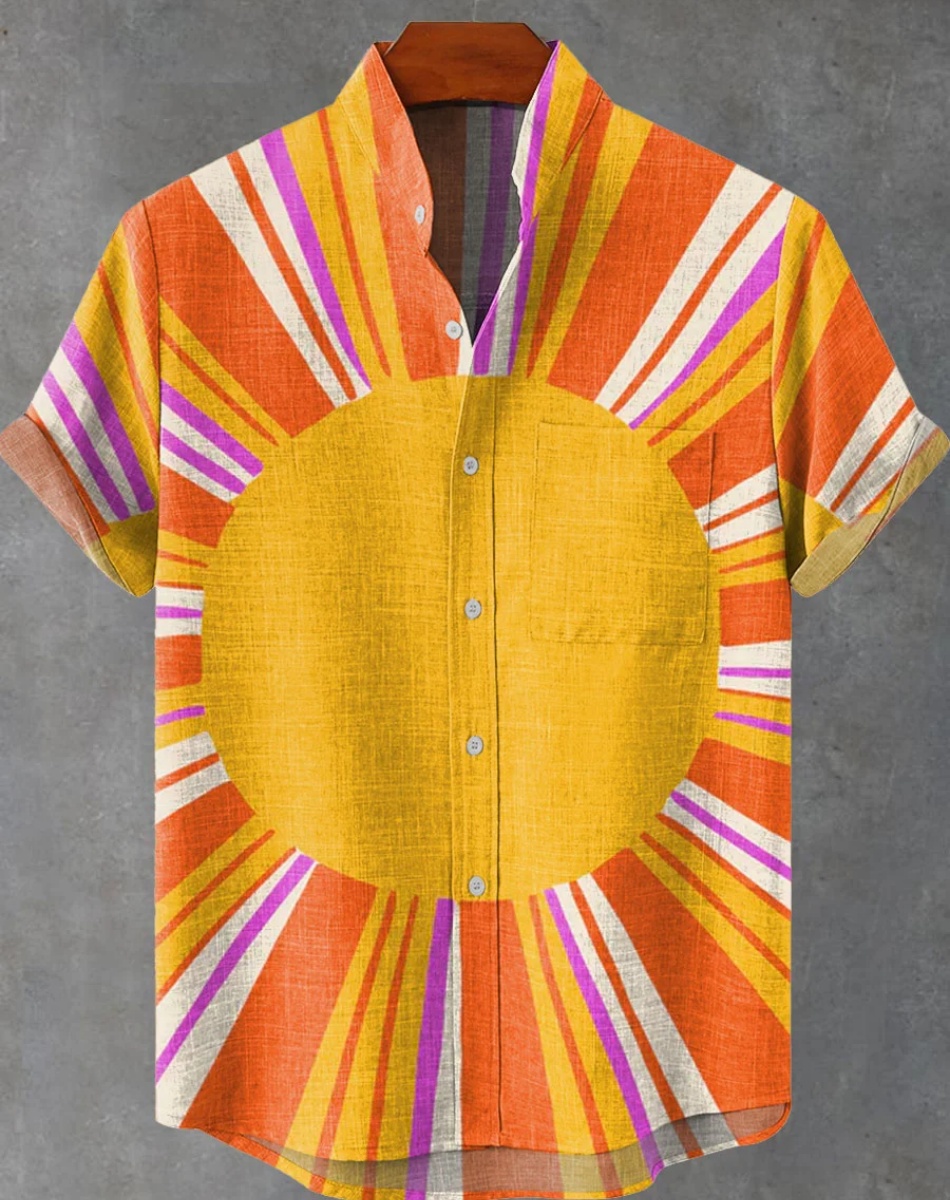 Camisa de manga corta con cuel - Ethnic Fast Fashion reseña y precio