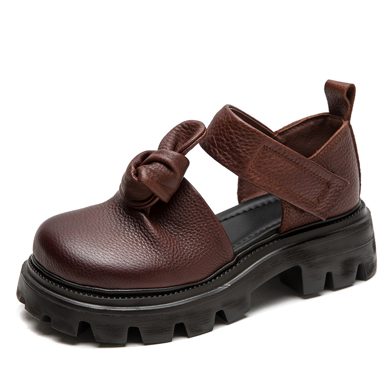 Zapatos de Plataforma con Nudo - Ethnic Fashion In reseña y precio