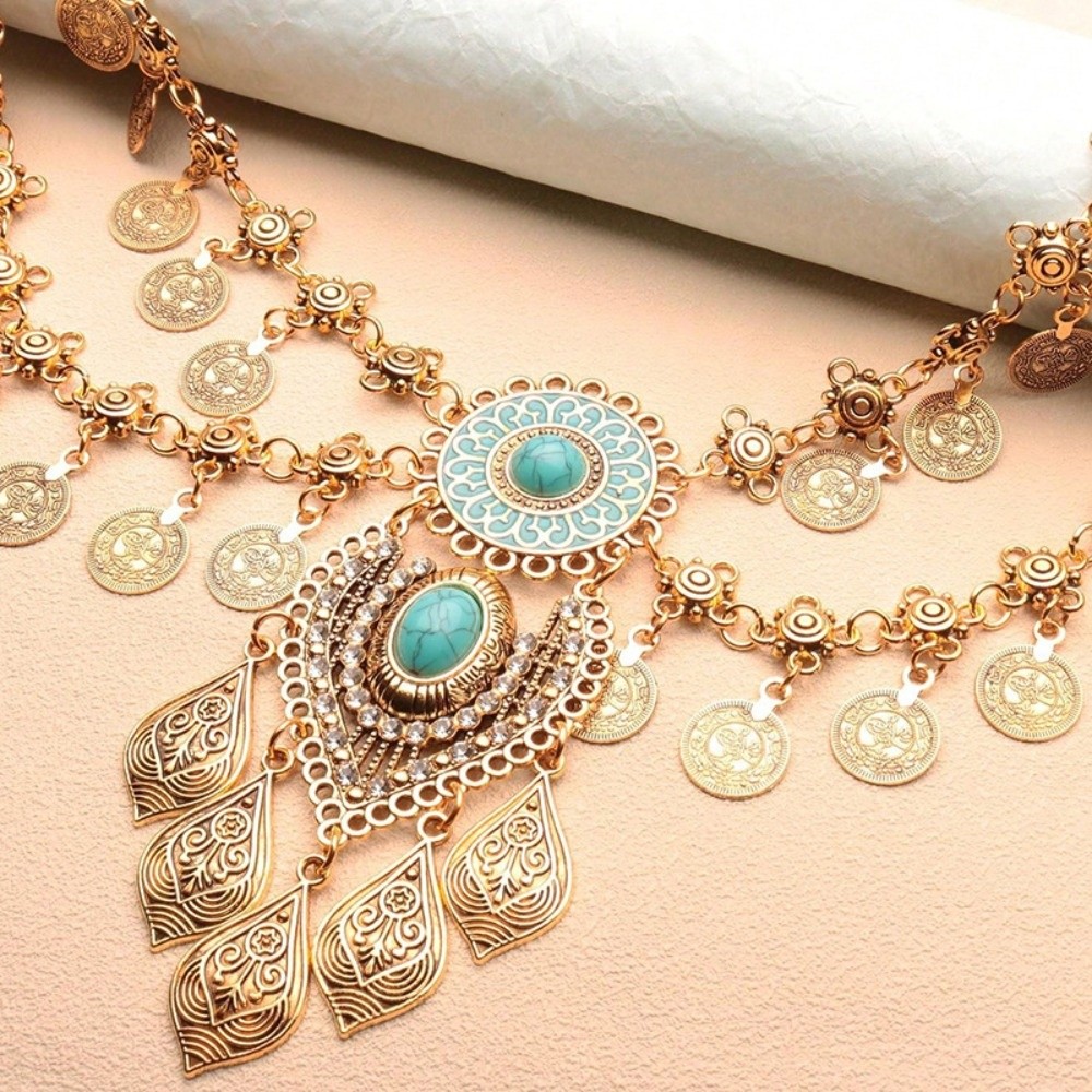 Cadena de cintura boho de dobl - Ethnic Fashion Jewellery reseña y precio