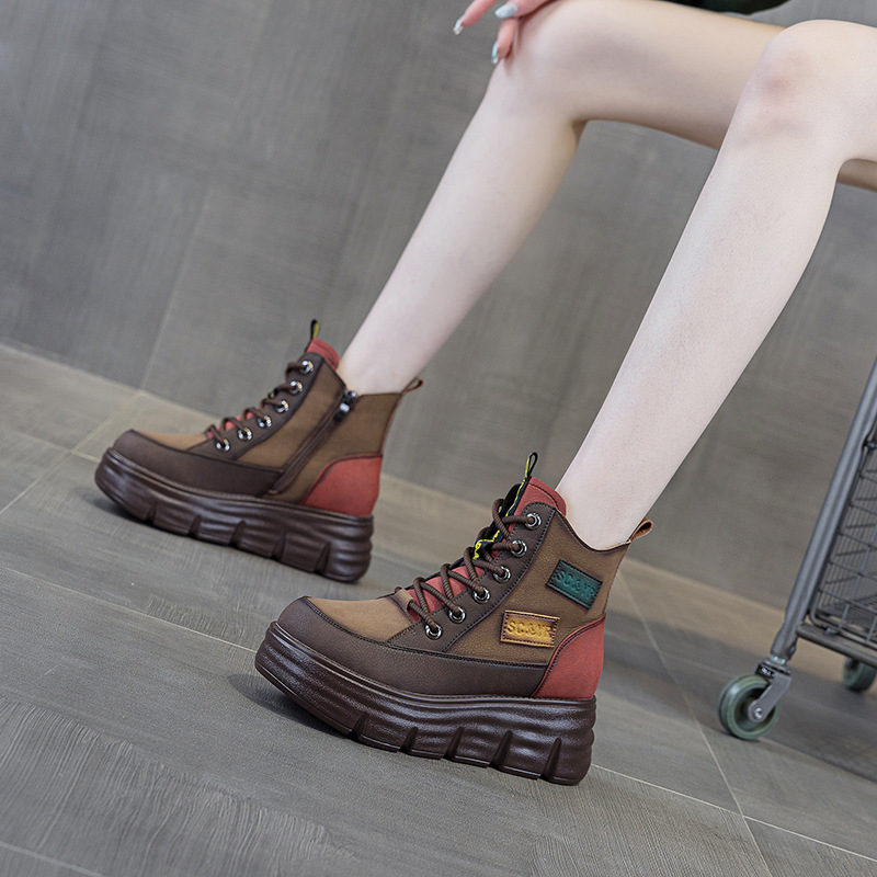 Botas de Plataforma para Mujer - Ethnic Fashion In reseña y precio
