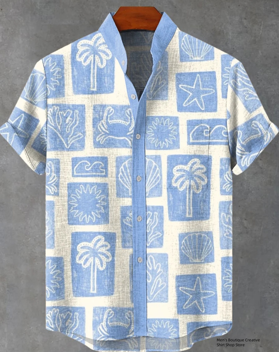 Nueva camisa hawaiana de lino  - Ethnic Fast Fashion reseña y precio